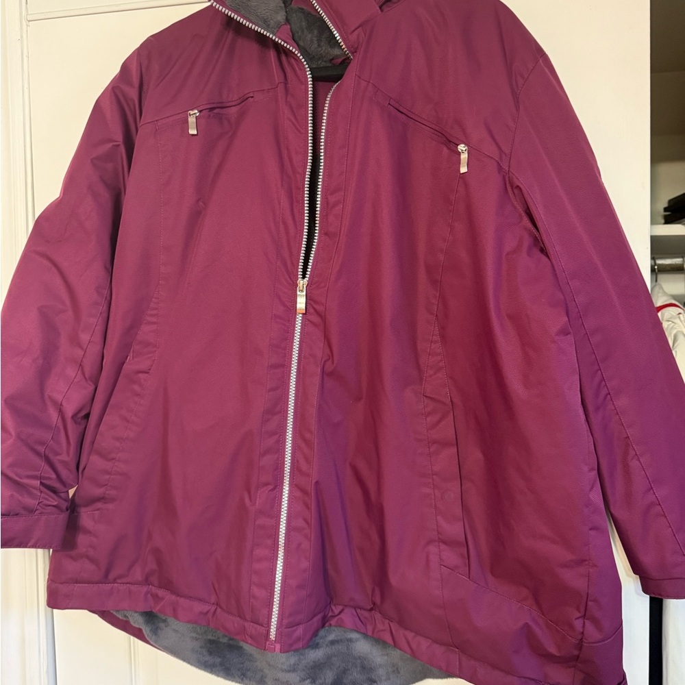 ZeroXposur Women's Plum Puffer Jacket